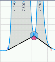 Integration Wheel with highlighted Move Common Baseline Point tool